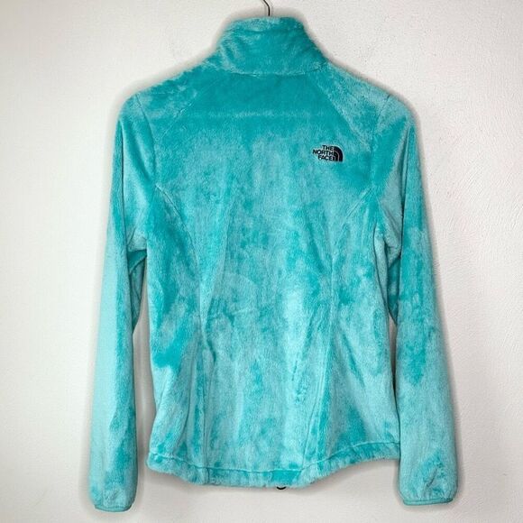 The North Face Osito High Pile Soft Full Zip Jacket in Teal Blue - Women’s US SM - Picture 2 of 13